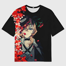 Футболка оверсайз мужская Великий из бродячих псов, цвет: 3D-принт