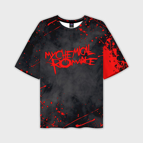 Мужская футболка оверсайз My Chemical Romance / 3D-принт – фото 1