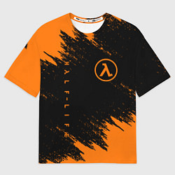 Футболка оверсайз мужская HALF-LIFE, цвет: 3D-принт