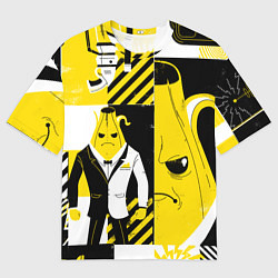 Мужская футболка оверсайз Agent Peely Агент Пили