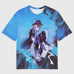 Футболка оверсайз мужская Osamu and Chuya, цвет: 3D-принт