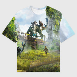 Мужская футболка оверсайз HORIZON ZERO DAWN 2020