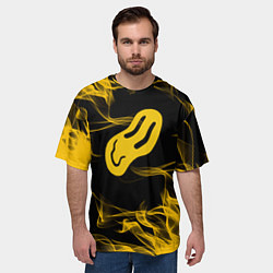 Футболка оверсайз мужская ПОШЛАЯ МОЛЛИ, цвет: 3D-принт — фото 2