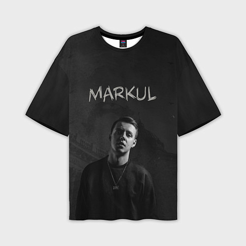 Мужская футболка оверсайз MARKUL / 3D-принт – фото 1