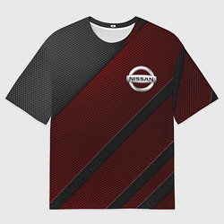 Футболка оверсайз мужская Nissan, цвет: 3D-принт