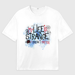 Футболка оверсайз мужская LIFE IS STRANGE, цвет: 3D-принт