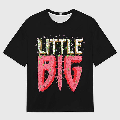 Мужская футболка оверсайз Little Big / 3D-принт – фото 1