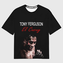 Футболка оверсайз мужская EL CUCUY, цвет: 3D-принт