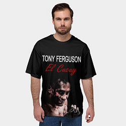 Футболка оверсайз мужская EL CUCUY, цвет: 3D-принт — фото 2