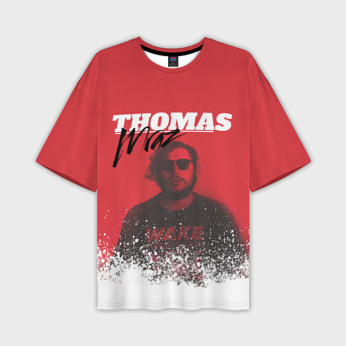 Мужская футболка оверсайз Thomas Mraz / 3D-принт – фото 1