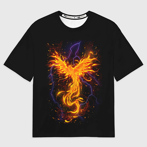 Мужская футболка оверсайз Phoenix / 3D-принт – фото 1