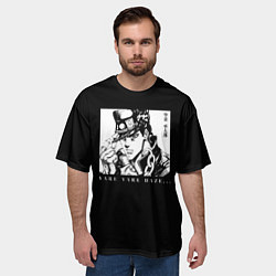 Футболка оверсайз мужская Невероятные приключения джоджо, цвет: 3D-принт — фото 2