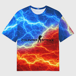 Мужская футболка оверсайз CSGO