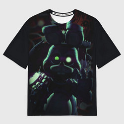 Футболка оверсайз мужская Five Nights At Freddy's, цвет: 3D-принт