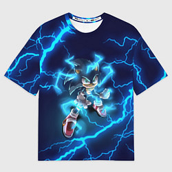 Мужская футболка оверсайз СОНИК