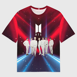 Мужская футболка оверсайз BTS
