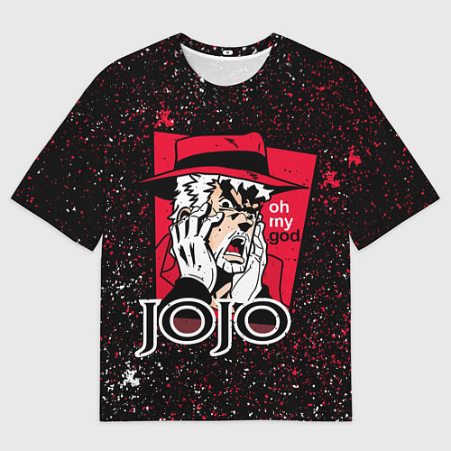 Мужская футболка оверсайз JoJo Bizarre Adventure / 3D-принт – фото 1