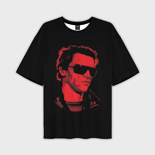 Мужская футболка оверсайз The Terminator 1984 / 3D-принт – фото 1