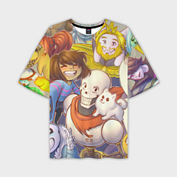 Мужская футболка оверсайз UNDERTALE