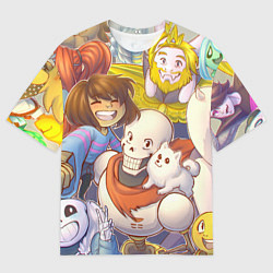 Футболка оверсайз мужская UNDERTALE, цвет: 3D-принт