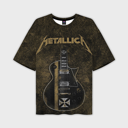 Мужская футболка оверсайз Metallica / 3D-принт – фото 1