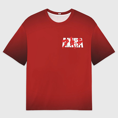 Мужская футболка оверсайз Akira / 3D-принт – фото 1