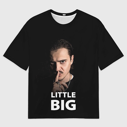 Мужская футболка оверсайз Little Big: Илья Прусикин / 3D-принт – фото 1