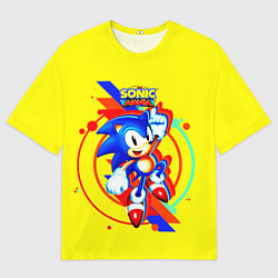 Мужская футболка оверсайз SONIC