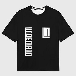 Мужская футболка оверсайз LINDEMANN