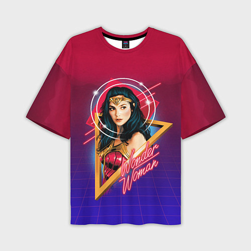 Мужская футболка оверсайз Wonder Woman / 3D-принт – фото 1