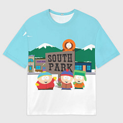 Мужская футболка оверсайз Южный Парк