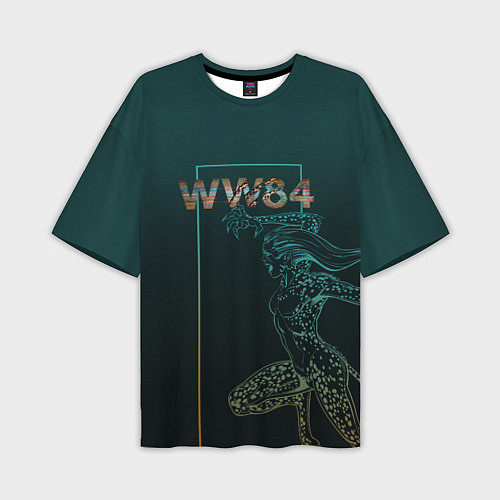 Мужская футболка оверсайз WW 84 / 3D-принт – фото 1