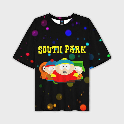 Мужская футболка оверсайз South Park / 3D-принт – фото 1