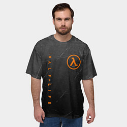 Футболка оверсайз мужская HALF-LIFE, цвет: 3D-принт — фото 2