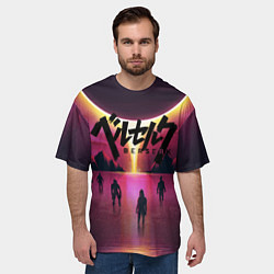 Футболка оверсайз мужская BERSERK, цвет: 3D-принт — фото 2