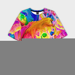 Футболка оверсайз мужская TIE DYE, цвет: 3D-принт