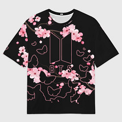 Мужская футболка оверсайз BTS