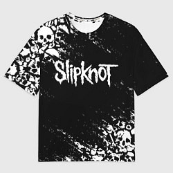 Футболка оверсайз мужская SLIPKNOT, цвет: 3D-принт