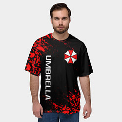 Футболка оверсайз мужская UMBRELLA CORP, цвет: 3D-принт — фото 2
