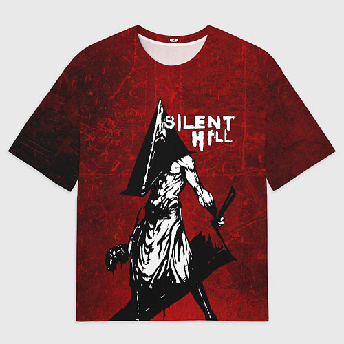 Мужская футболка оверсайз SILENT HILL / 3D-принт – фото 1