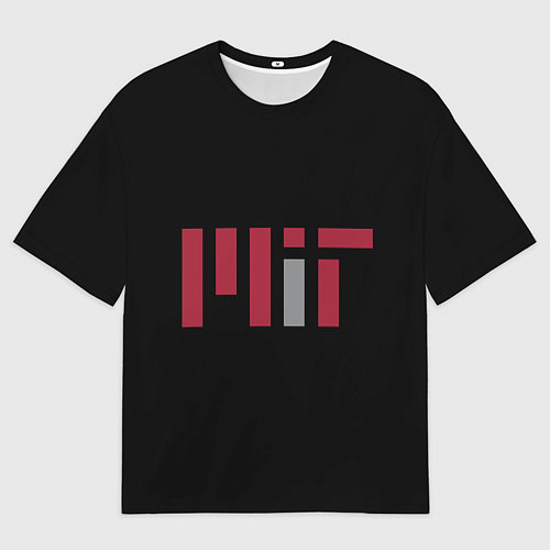 Мужская футболка оверсайз MIT / 3D-принт – фото 1