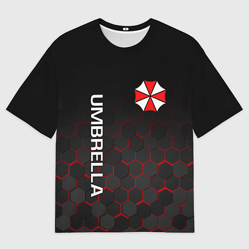 Мужская футболка оверсайз UMBRELLA CORP / 3D-принт – фото 1
