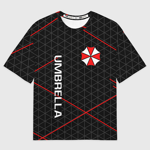 Мужская футболка оверсайз UMBRELLA CORP / 3D-принт – фото 1