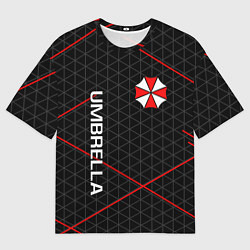Футболка оверсайз мужская UMBRELLA CORP, цвет: 3D-принт