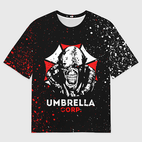 Мужская футболка оверсайз RESIDENT EVIL 3 / 3D-принт – фото 1