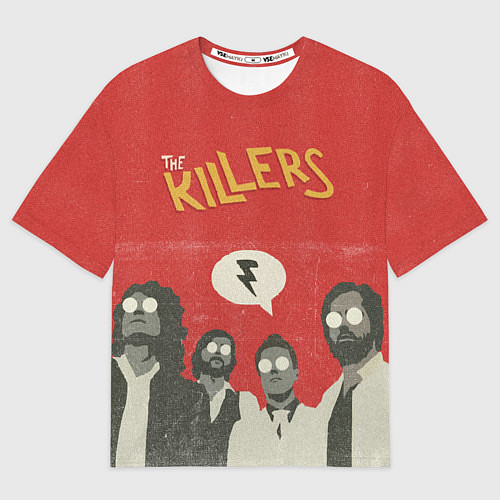Мужская футболка оверсайз The Killers / 3D-принт – фото 1