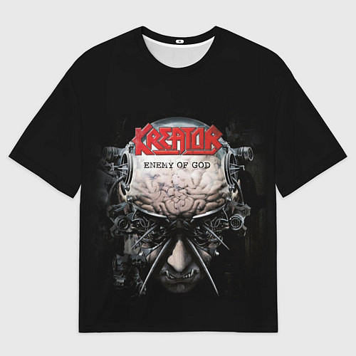 Мужская футболка оверсайз Kreator 3 / 3D-принт – фото 1