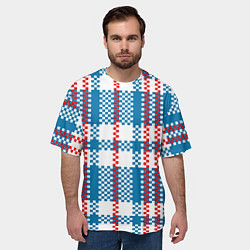 Футболка оверсайз мужская Челнок, цвет: 3D-принт — фото 2