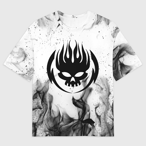 Мужская футболка оверсайз THE OFFSPRING / 3D-принт – фото 1