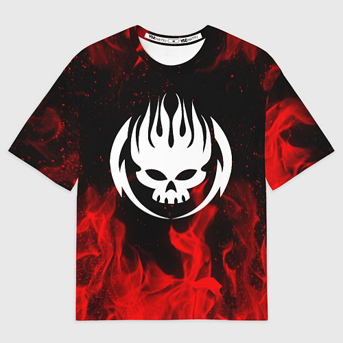 Мужская футболка оверсайз THE OFFSPRING / 3D-принт – фото 1